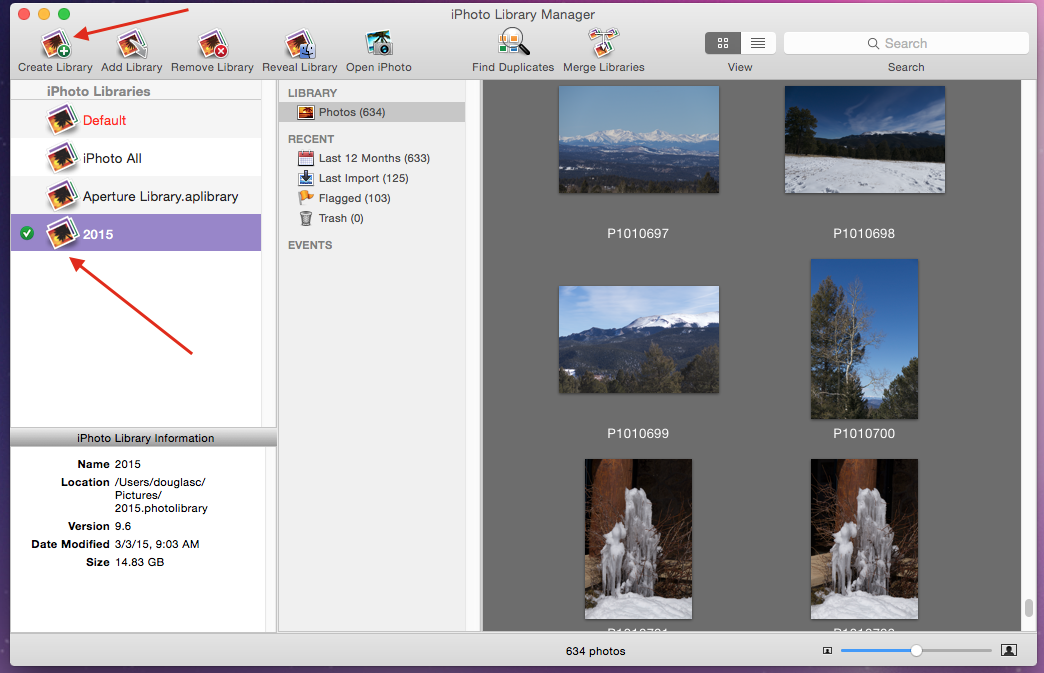 How To Open Iphoto Library On New Mac